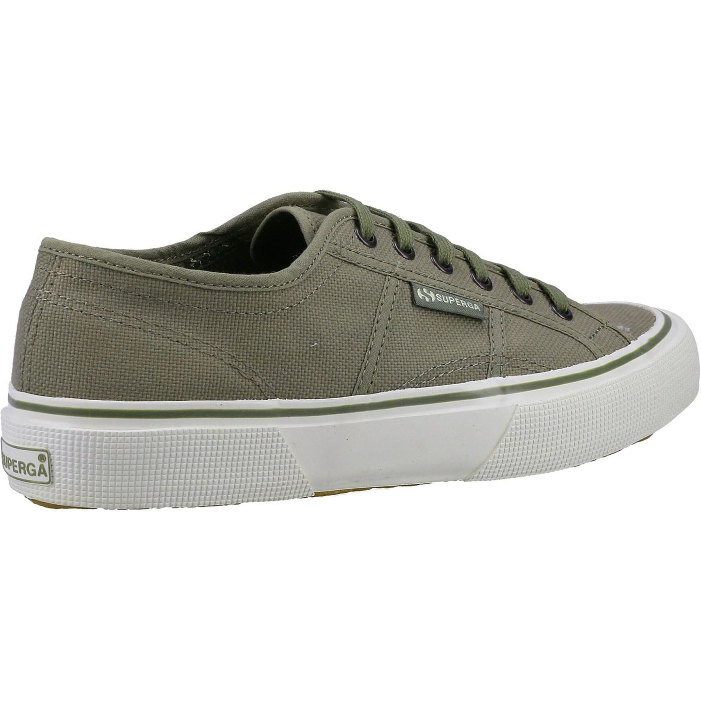 Superga Men's 2490 BOLD Trainers in Green Safari
