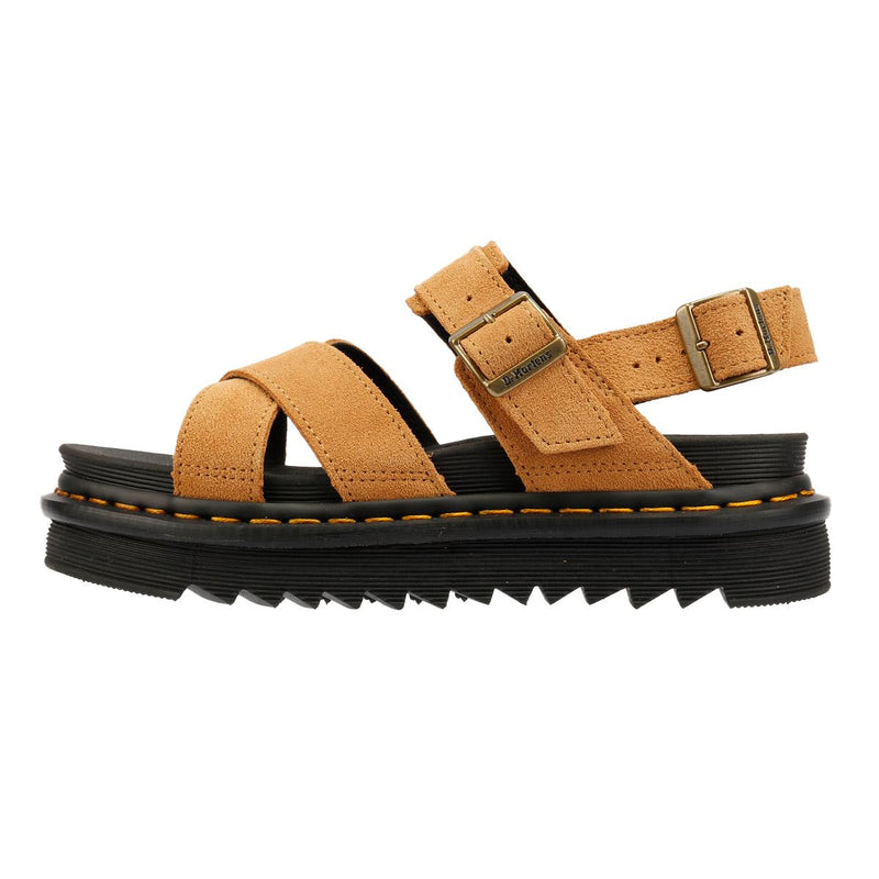 Dr. Martens Voss II EH Suede Women's Rich Tan Sandals