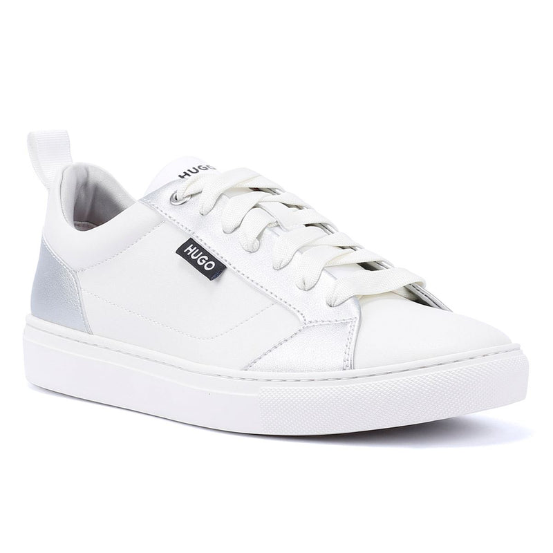 Hugo - 50529790-114 HUGO WOMENS MORRIE TENNIS WHITE/SILVER