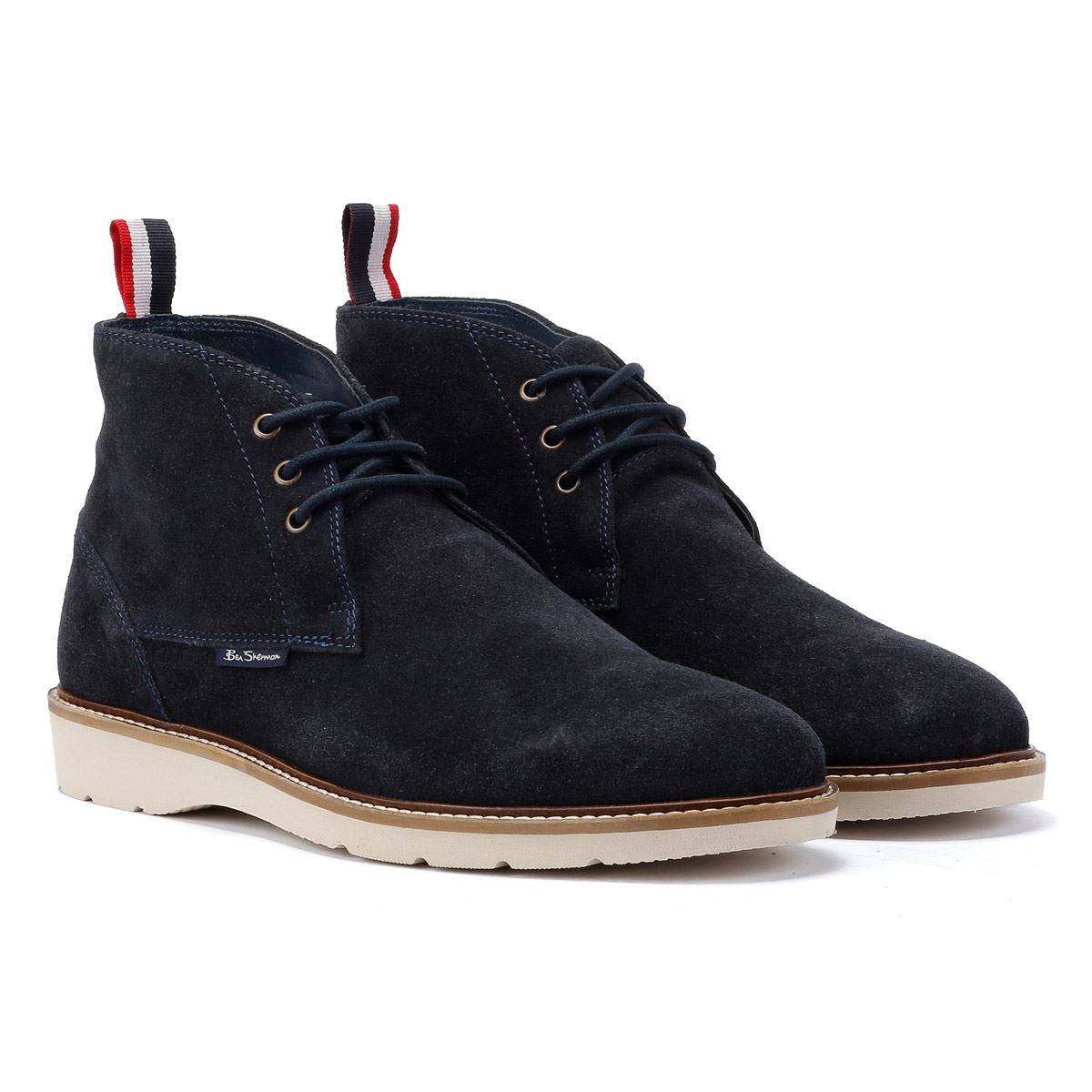 Ben Sherman - BS34615 MENS HAMPTON BOOT SUEDE NAVY