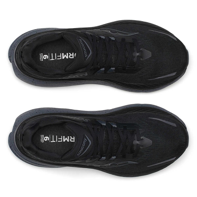 Saucony - S20933-101 MENS HURRICANE 24 BLACK