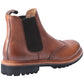 Cotswold Men's Siddington Commando Goodyear Welt Boot in Brown