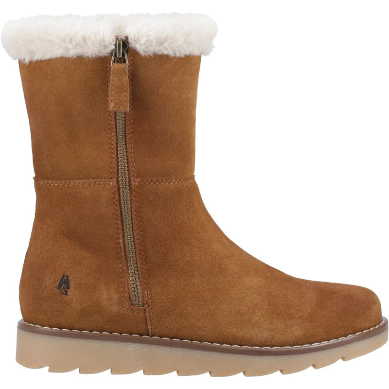 Hush Puppies Women's Mary Ankle Boots in Tan