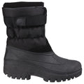 Cotswold Women's Chase Touch Fastening and Zip up Winter Boot in Black