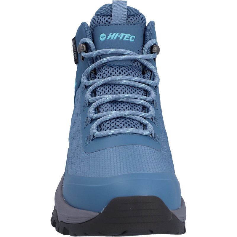 Hi-Tec Storm Expedition Sport Polyester Women's Mid Blue Hiking Boots