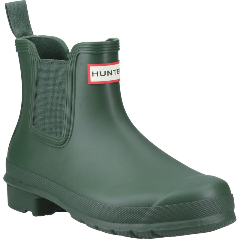Hunter model Original Chelsea Boots Female in Hunter Green