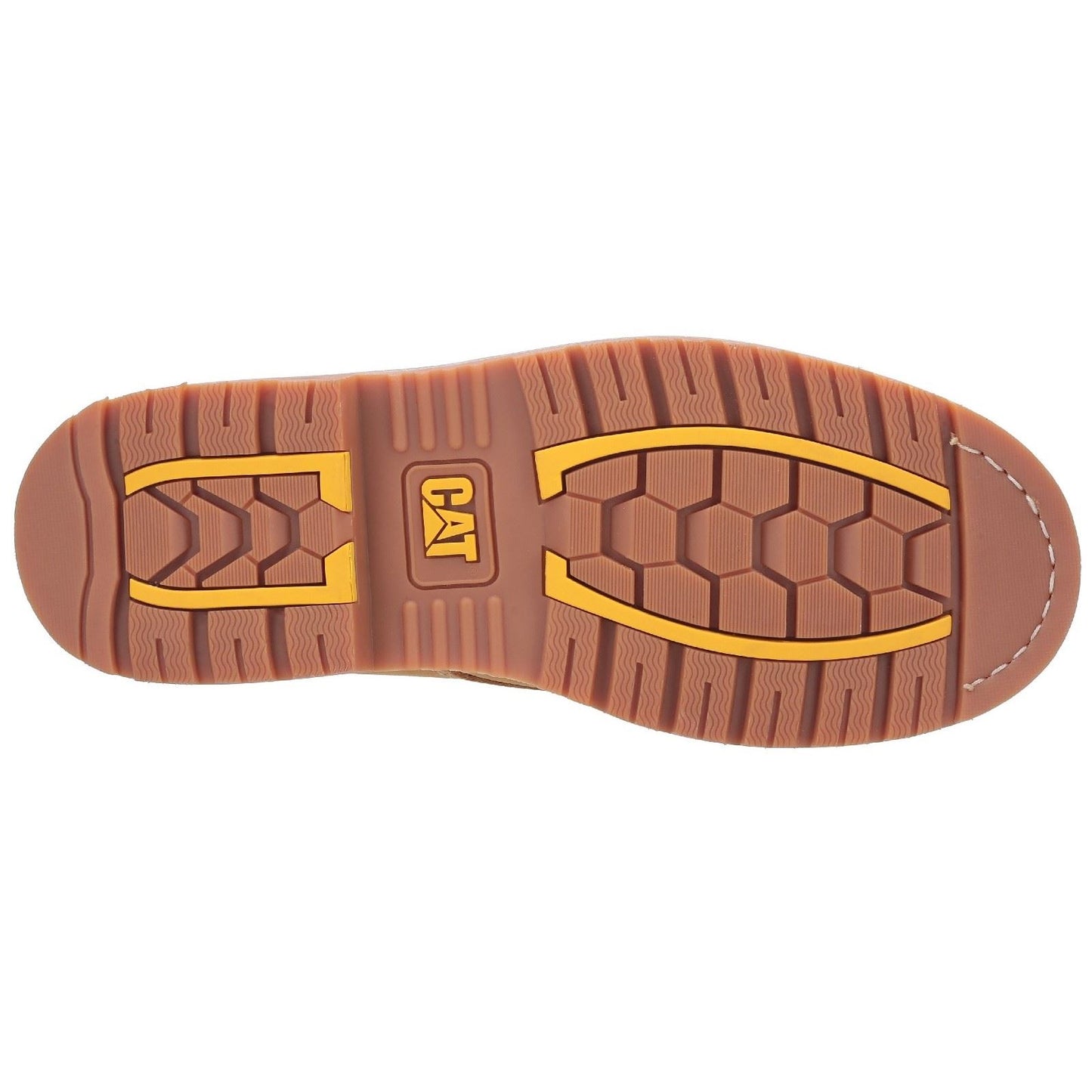 Caterpillar Men's Powerplant GYW Safety Boot in Honey