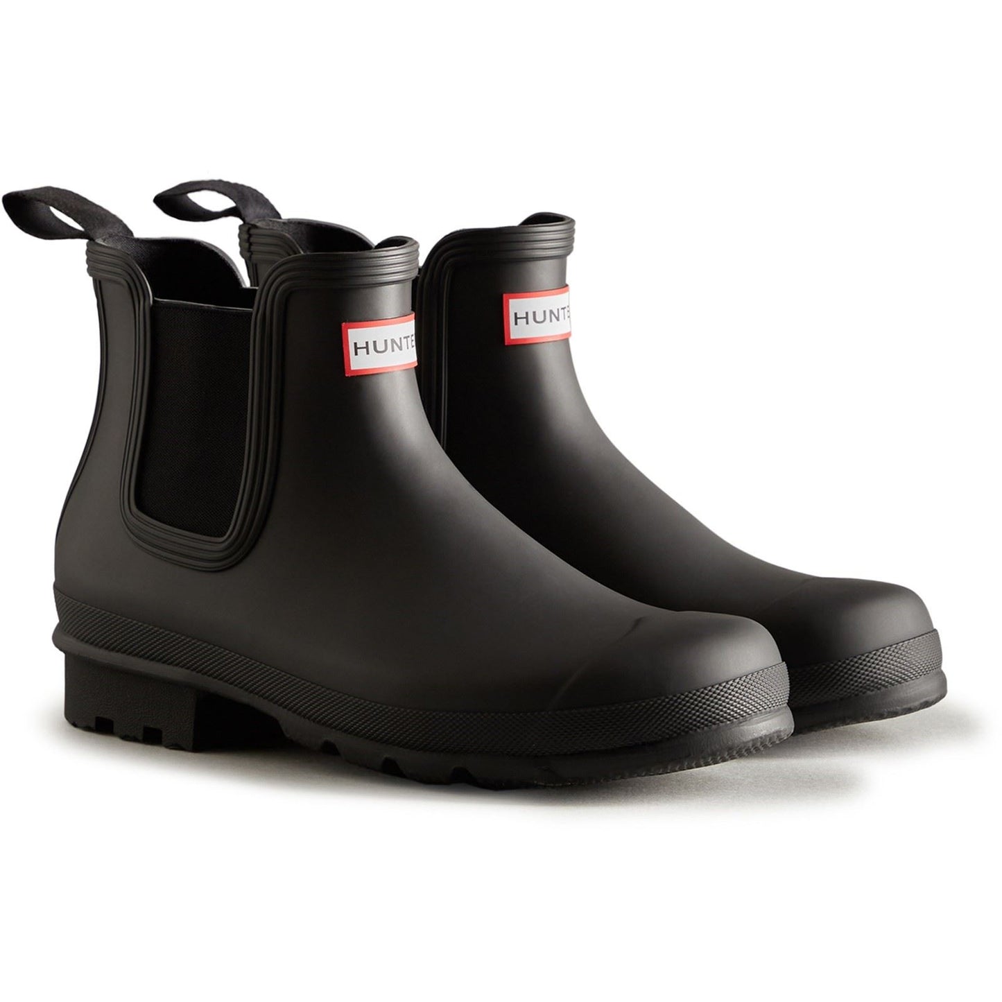 Hunter Men's Original Chelsea Boot in Black
