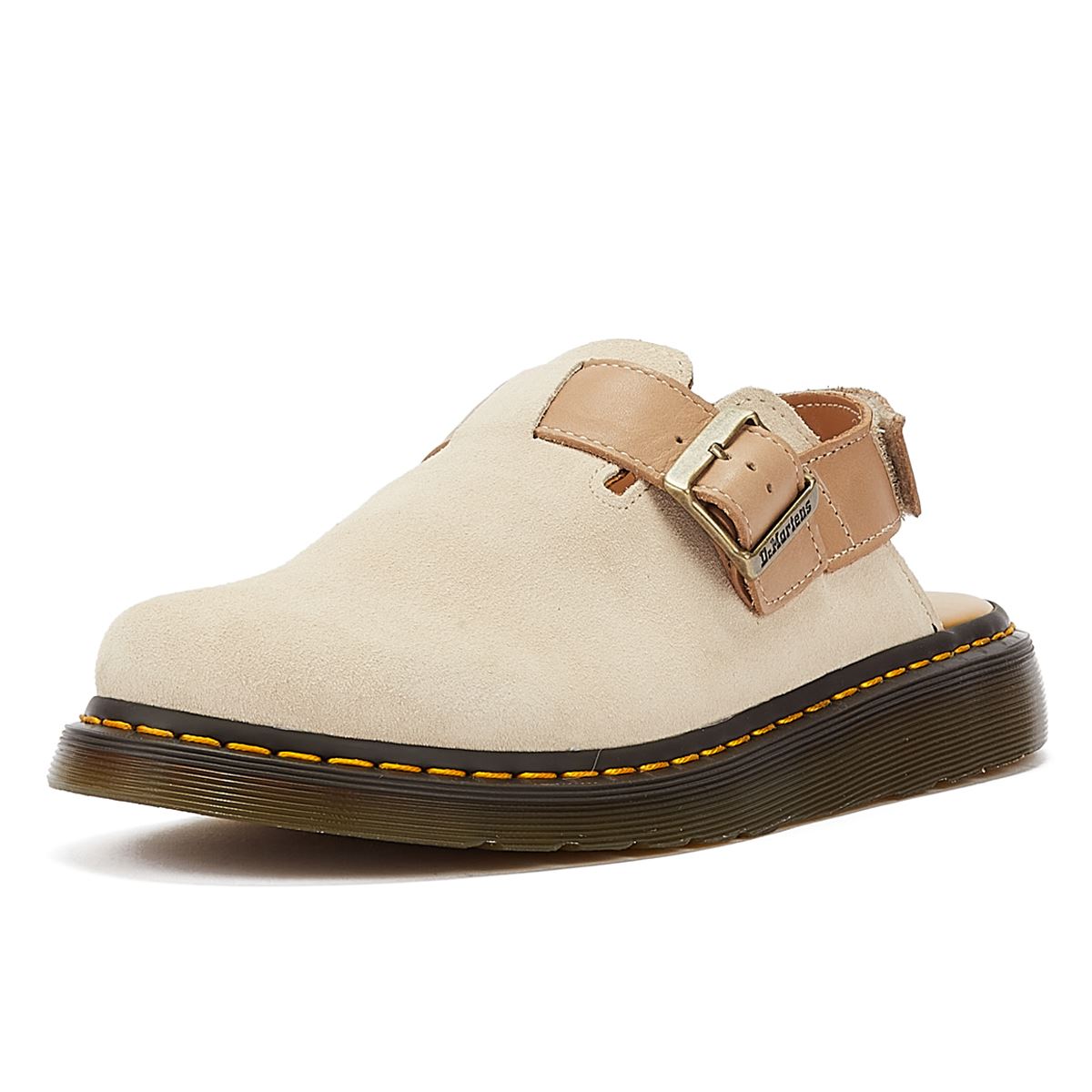 Dr. Martens Jorge 2 Beige Suede/Leather Beige Sandals