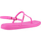 Crocs Women's Miami Thong Flip in Pink Crush