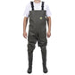 Amblers Safety Unisex Tyne Chest Safety Wader in Green