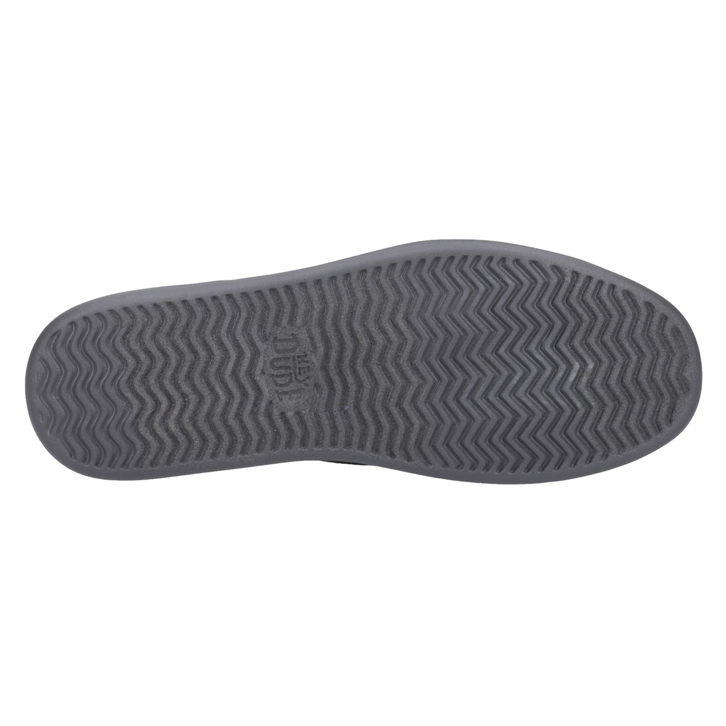 HEYDUDE Men's Sunapee Canvas Shoe in Black/Charcoal