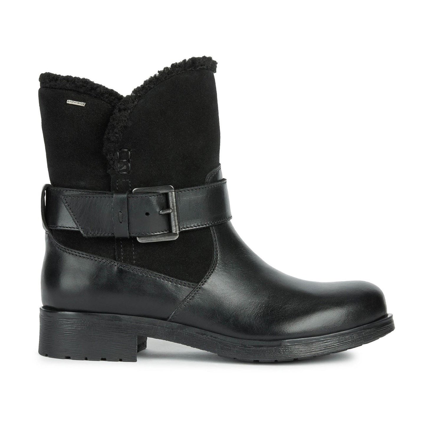 Geox Women's D RAWELLE B ABX A ANKLE BOOTS in Black