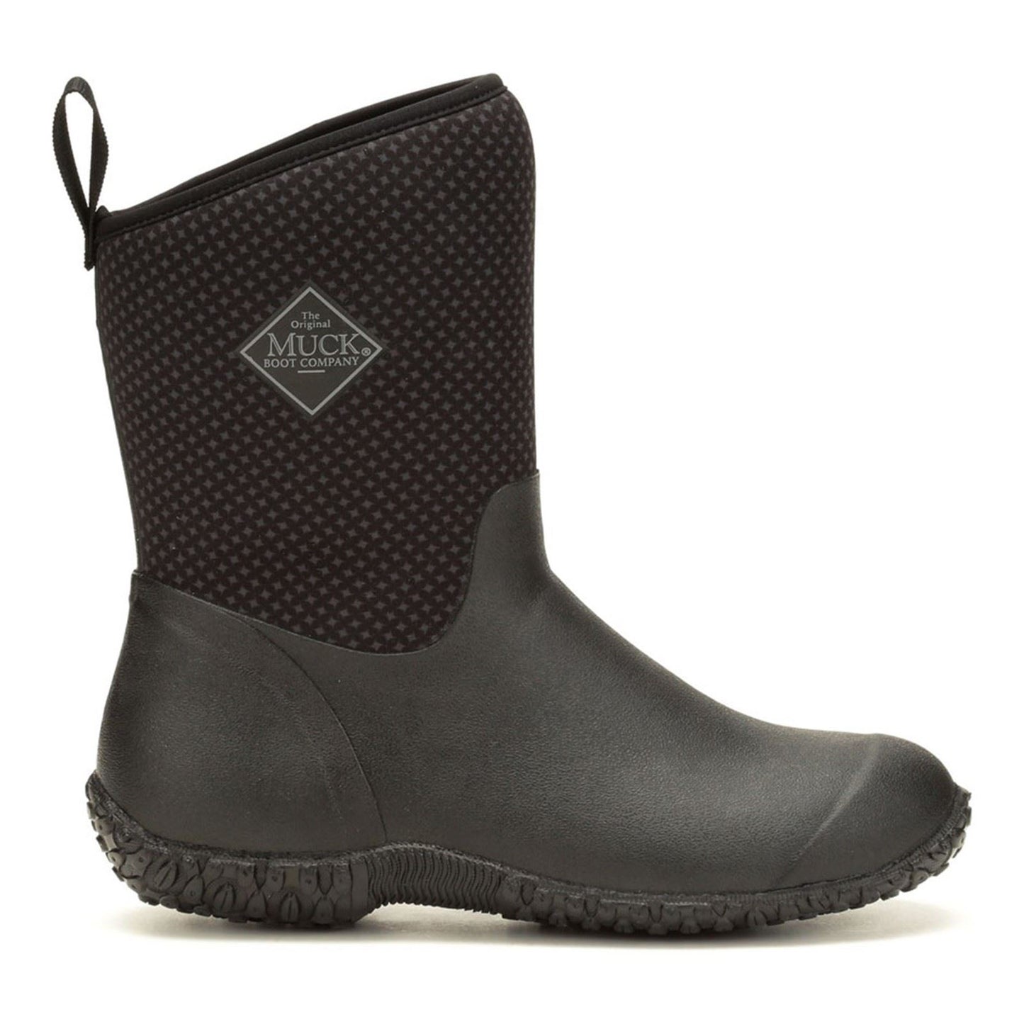 Muck Boots Women's RHS Muckster II Short Boots in Charcoal/Peony Roses