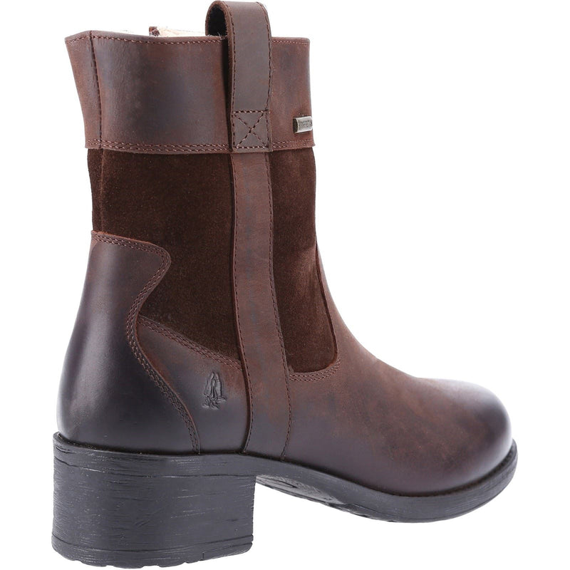 Hush Puppies model Saskia Boot Female in Brown – SavvyTreads