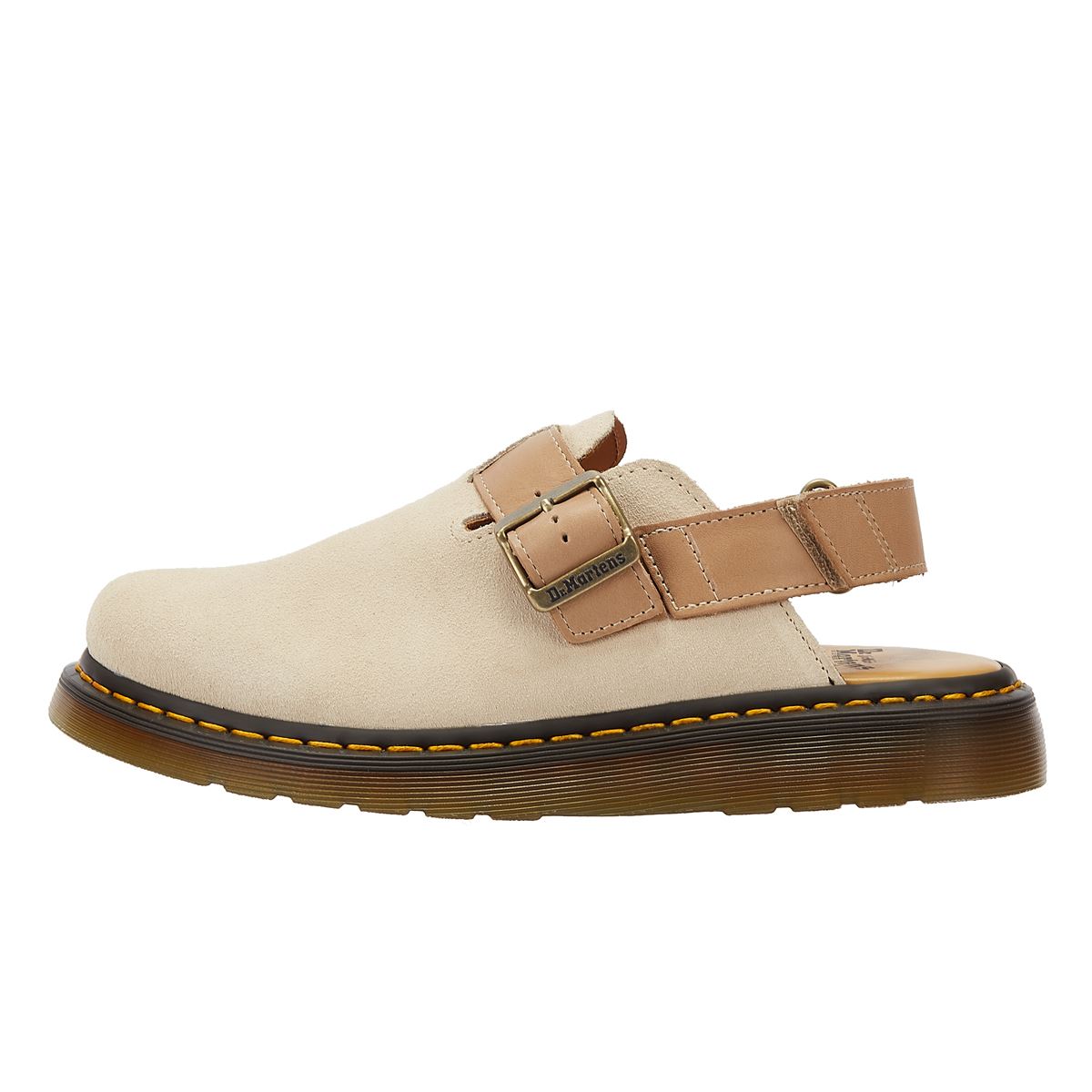 Dr. Martens Jorge 2 Beige Suede/Leather Beige Sandals