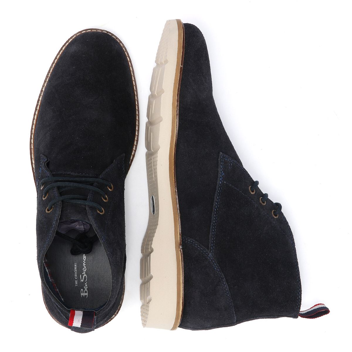 Ben Sherman - BS34615 MENS HAMPTON BOOT SUEDE NAVY
