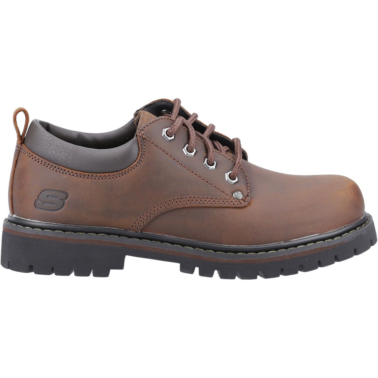 Skechers Men's Tom Cats Shoe in Dark Brown