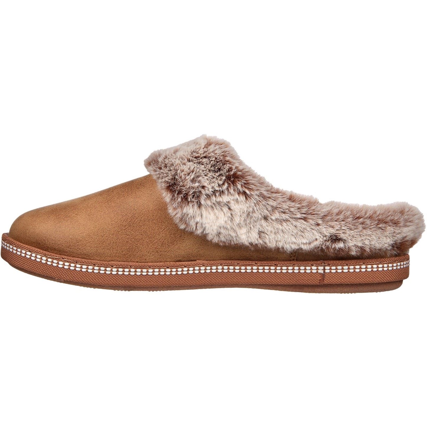 Skechers Women's Cozy Campfire Lovely Life Slippers in Chestnut