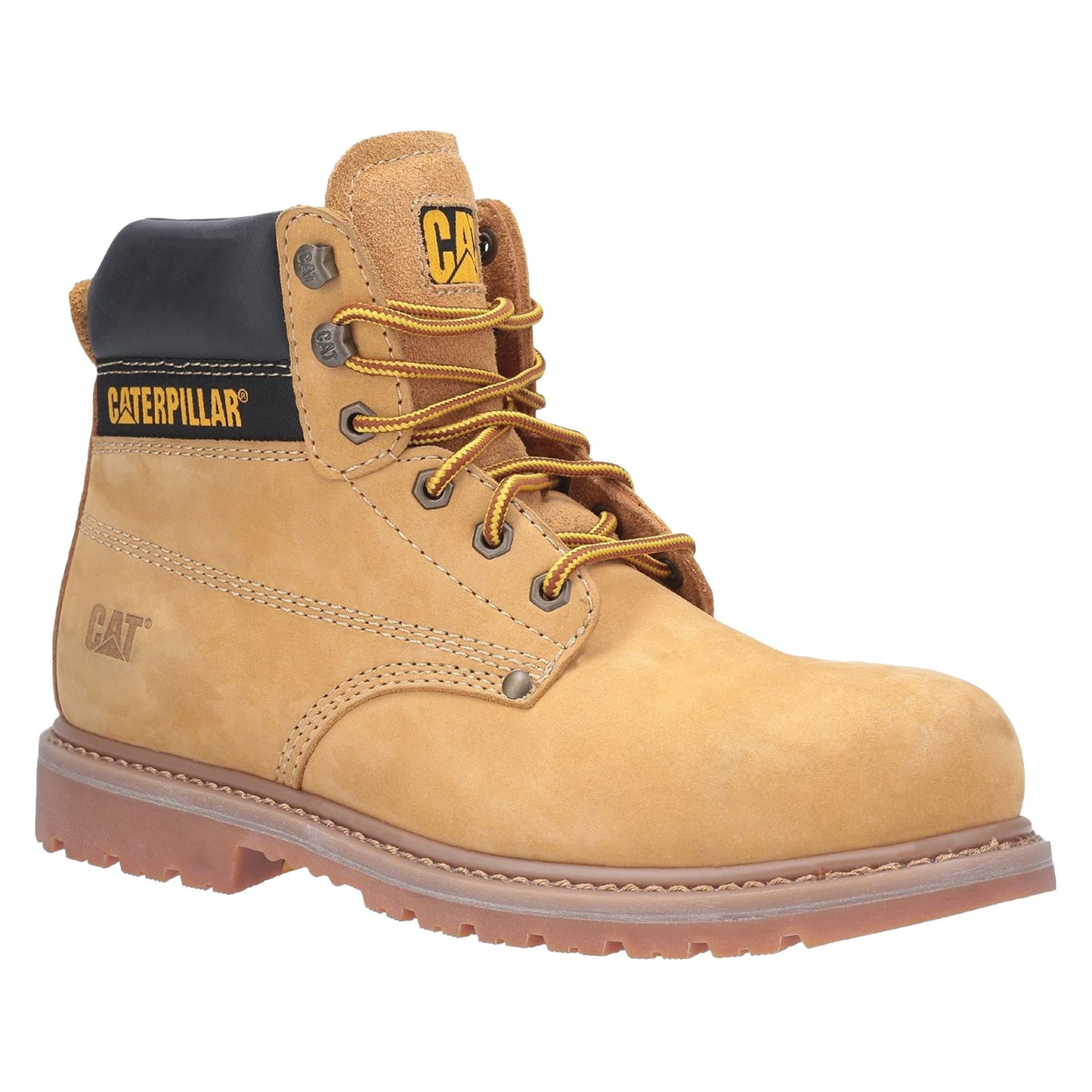 Caterpillar Men's Powerplant GYW Safety Boot in Honey