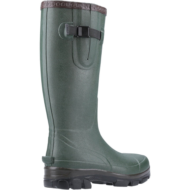 Cotswold model Grange Buckle Fastening Wellington Boot Male in Green