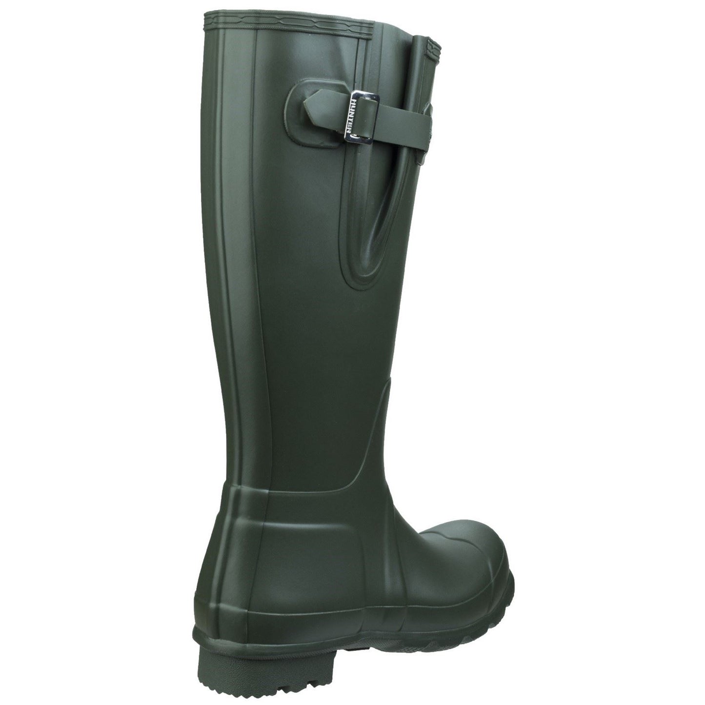 Hunter Men's Original Side Adjustable Wellington Boots in Dark Olive