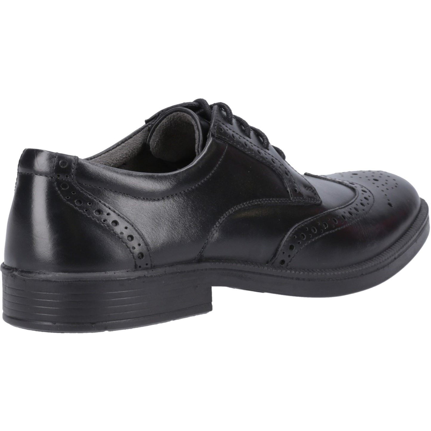 Hush Puppies Men's Nolan Brogue in Black