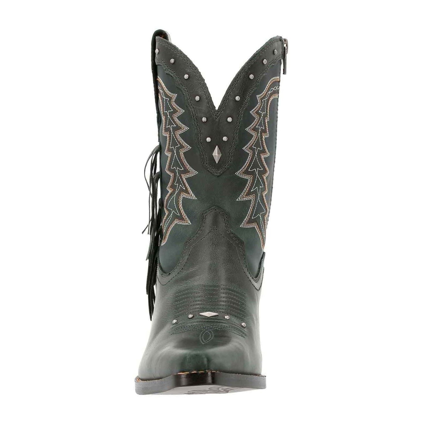 Durango Women's Crush Bootie in Saddle Brown/Denim Blue