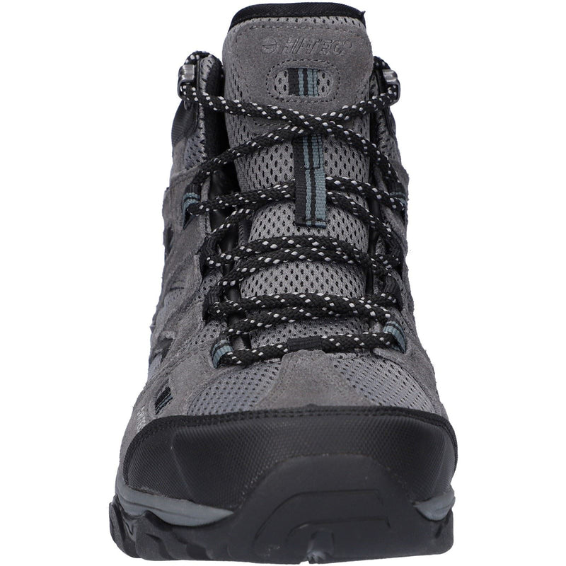 Hi-Tec Apex Lite Mid Polyester Men's Grey Hiking Boots