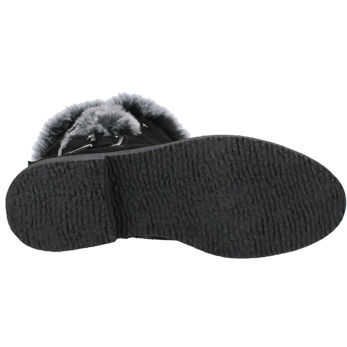 Hush Puppies Women's Megan Ladies Mid Boots in Black