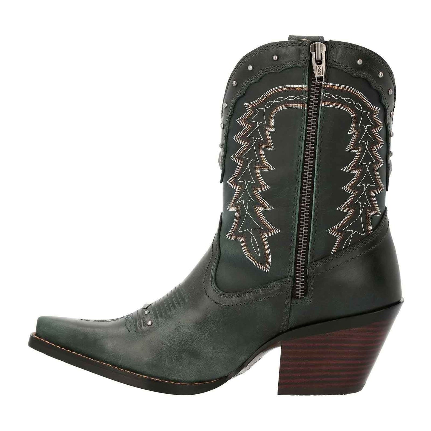 Durango Women's Crush Bootie in Saddle Brown/Denim Blue
