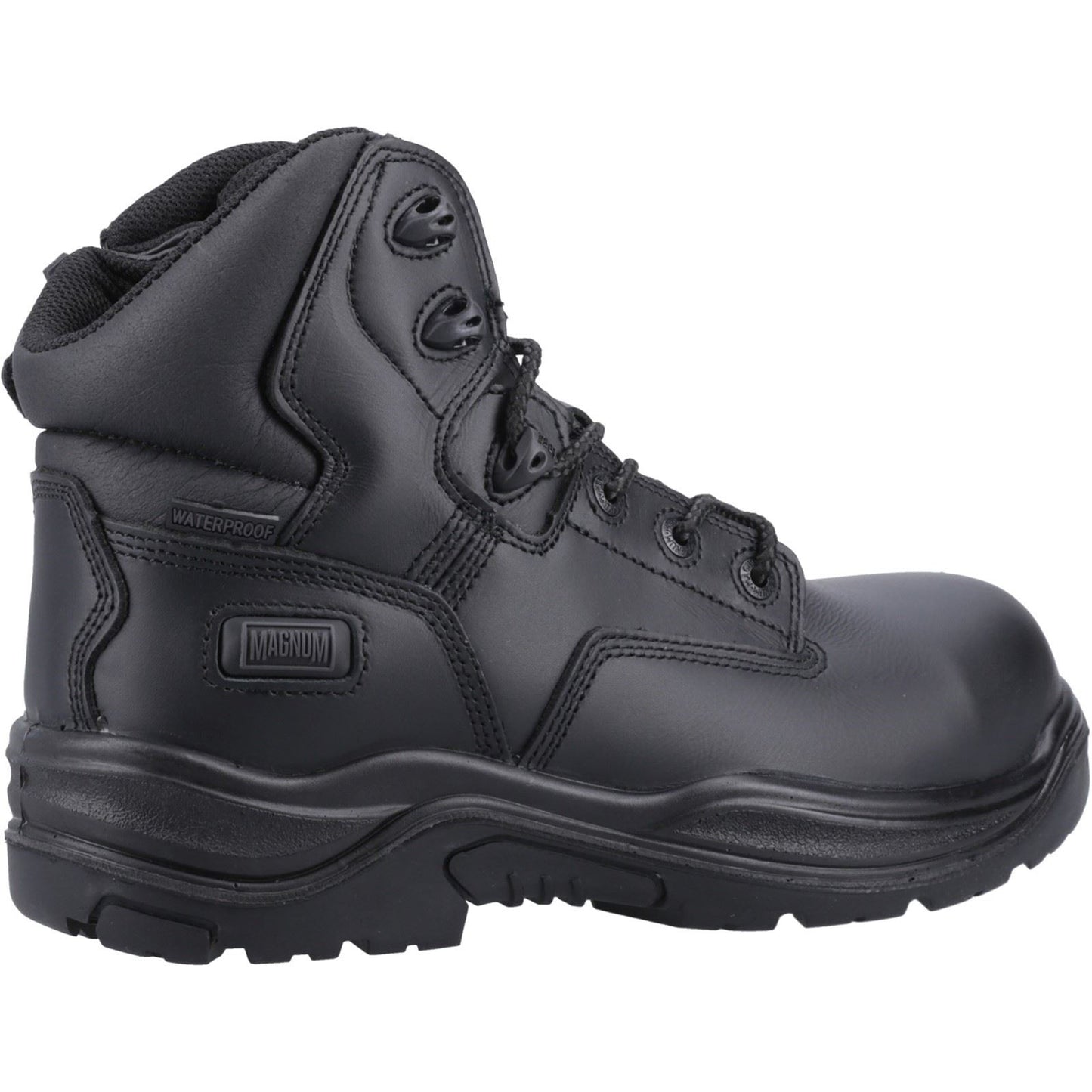 Magnum Unisex Responder Side-Zip CT CP WP Uniform Safety Boot in Black