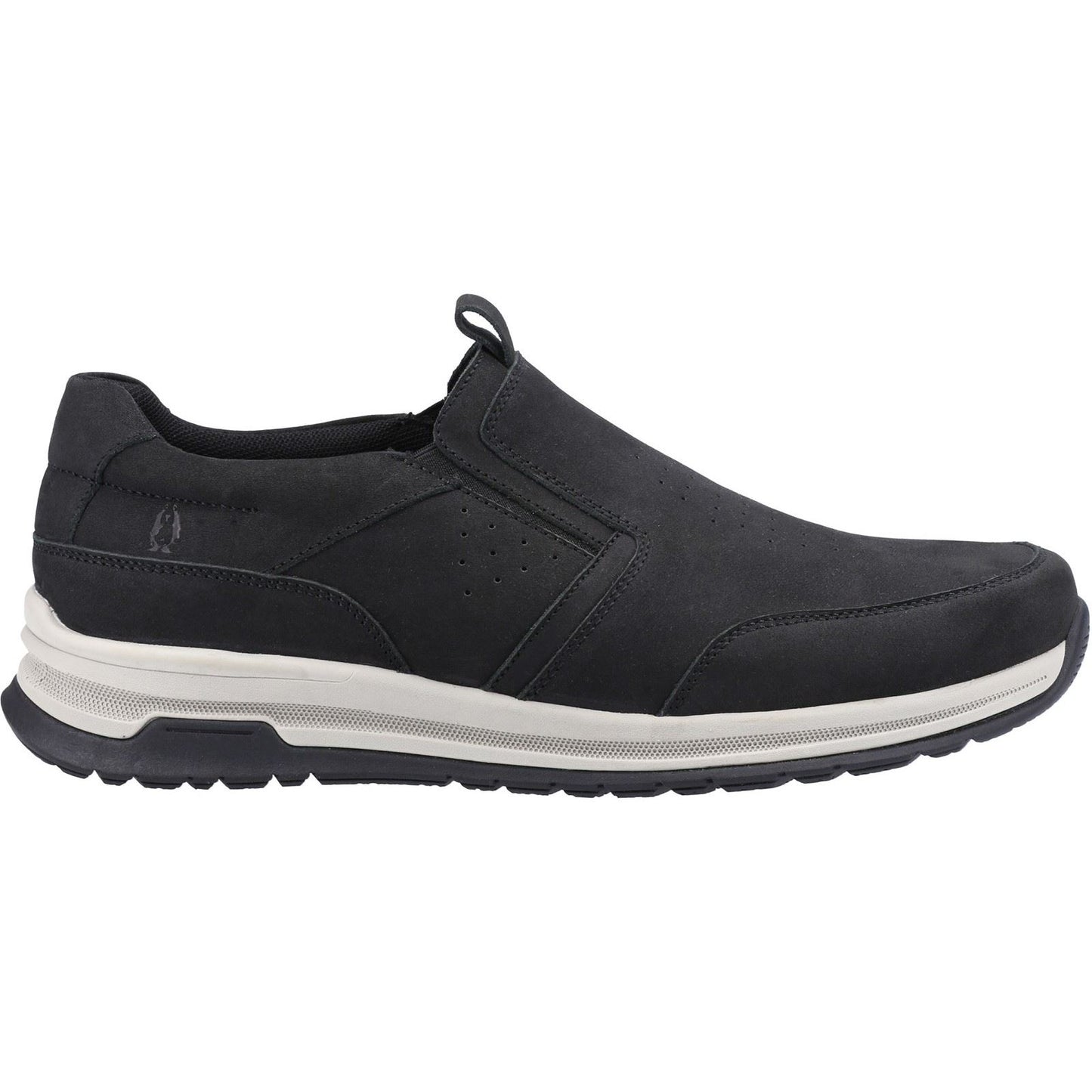 Hush Puppies Men's Cole Shoe in Black Nubuck