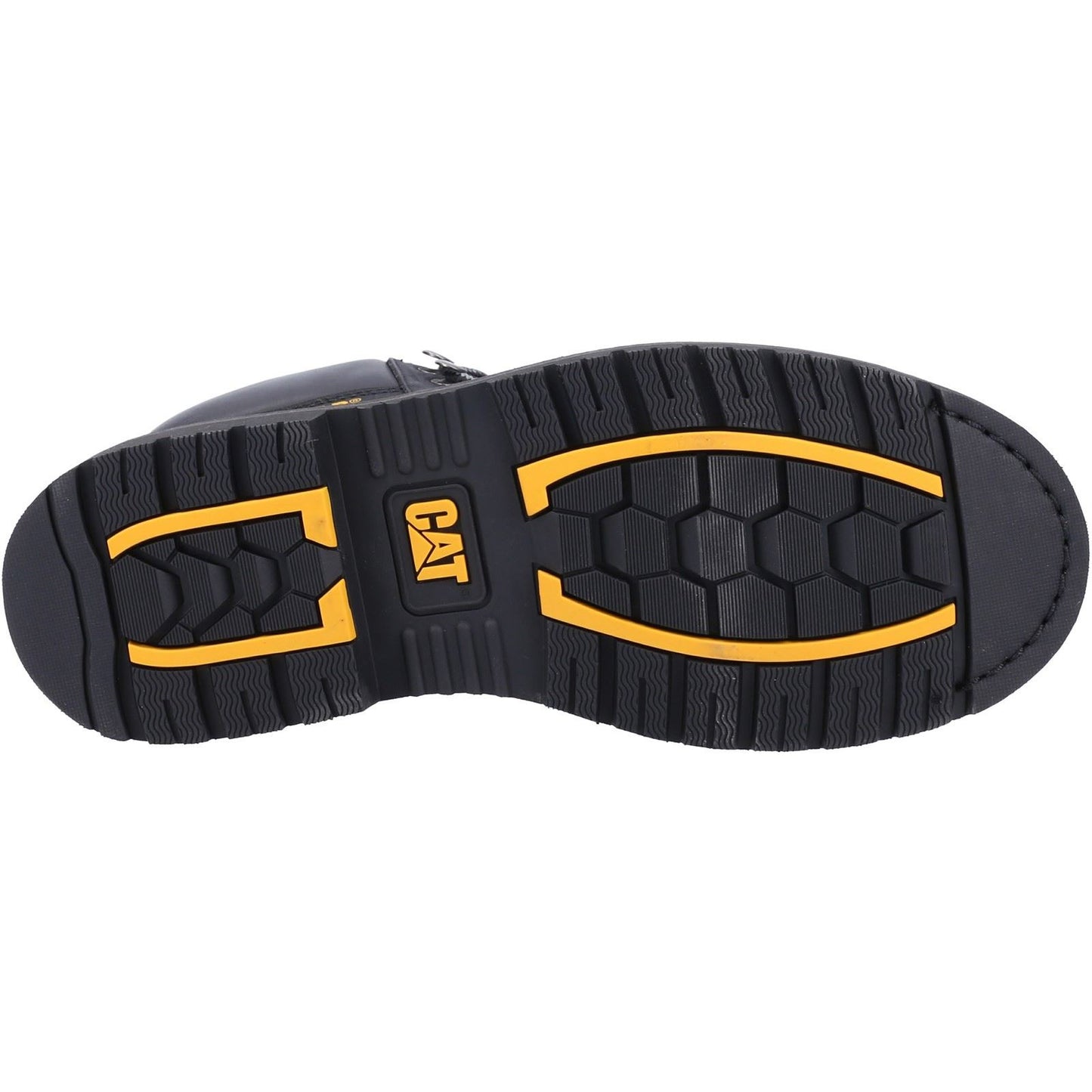 Caterpillar Men's Powerplant S3 GYW Safety Boot in Black