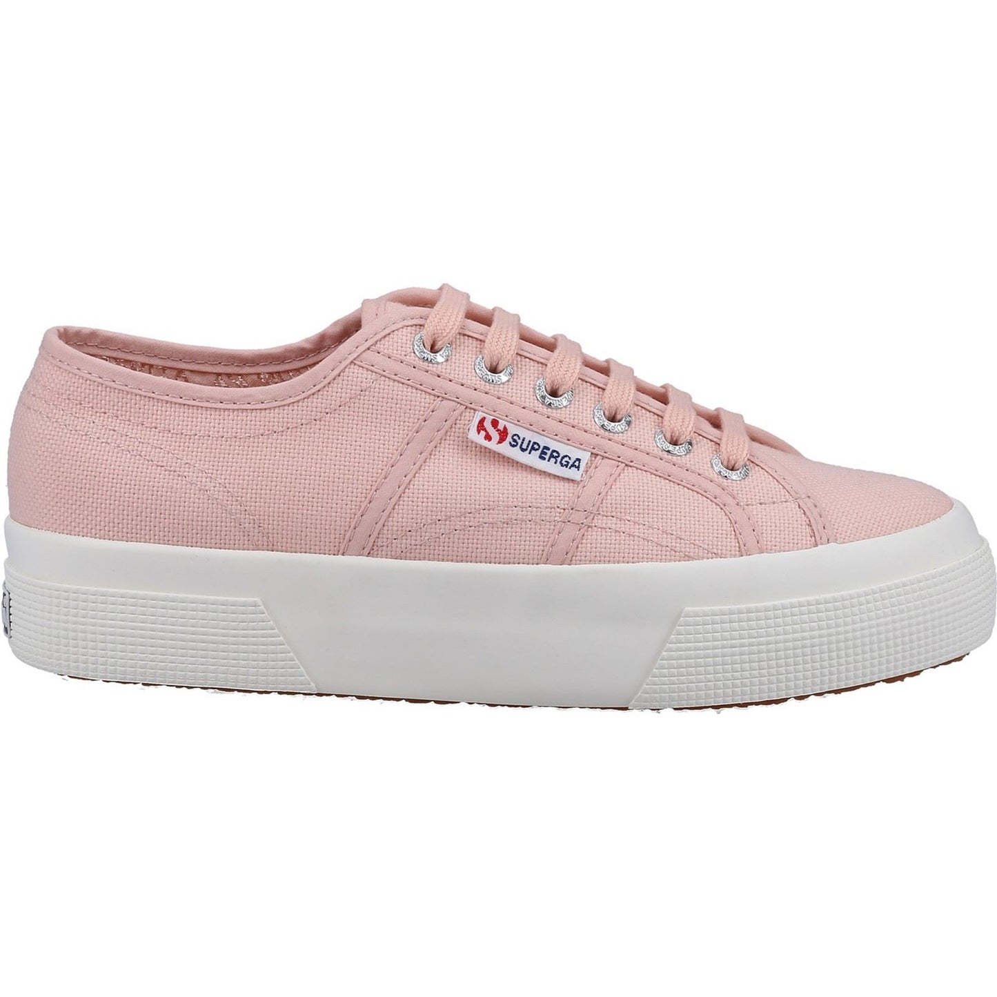 Superga Women's 2740 PLATFORM Trainers in Pink Blush