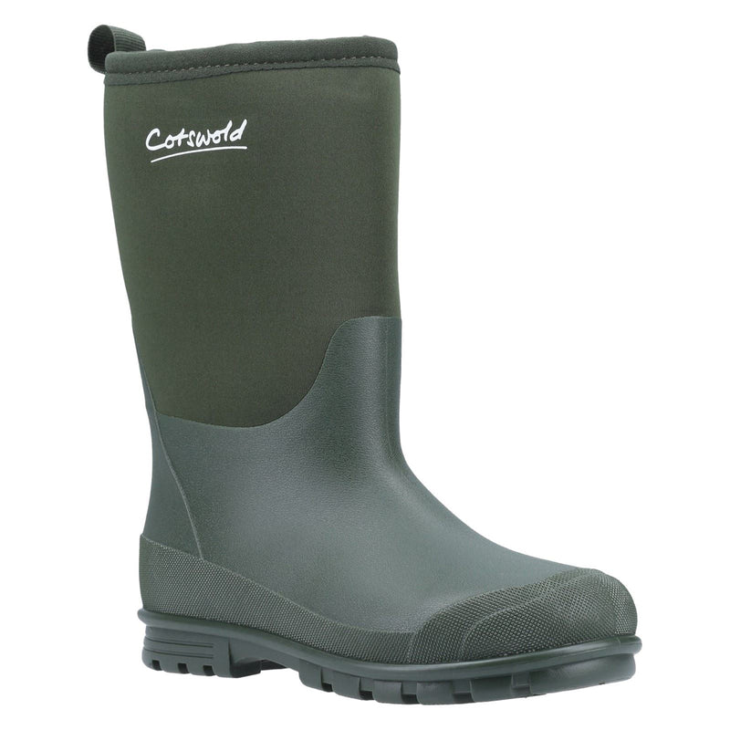 Cotswold Hilly Neoprene TPR+Neoprene Green Wellington Boots