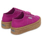 Superga Women's 2790 Rope Shoe in Violet Purple