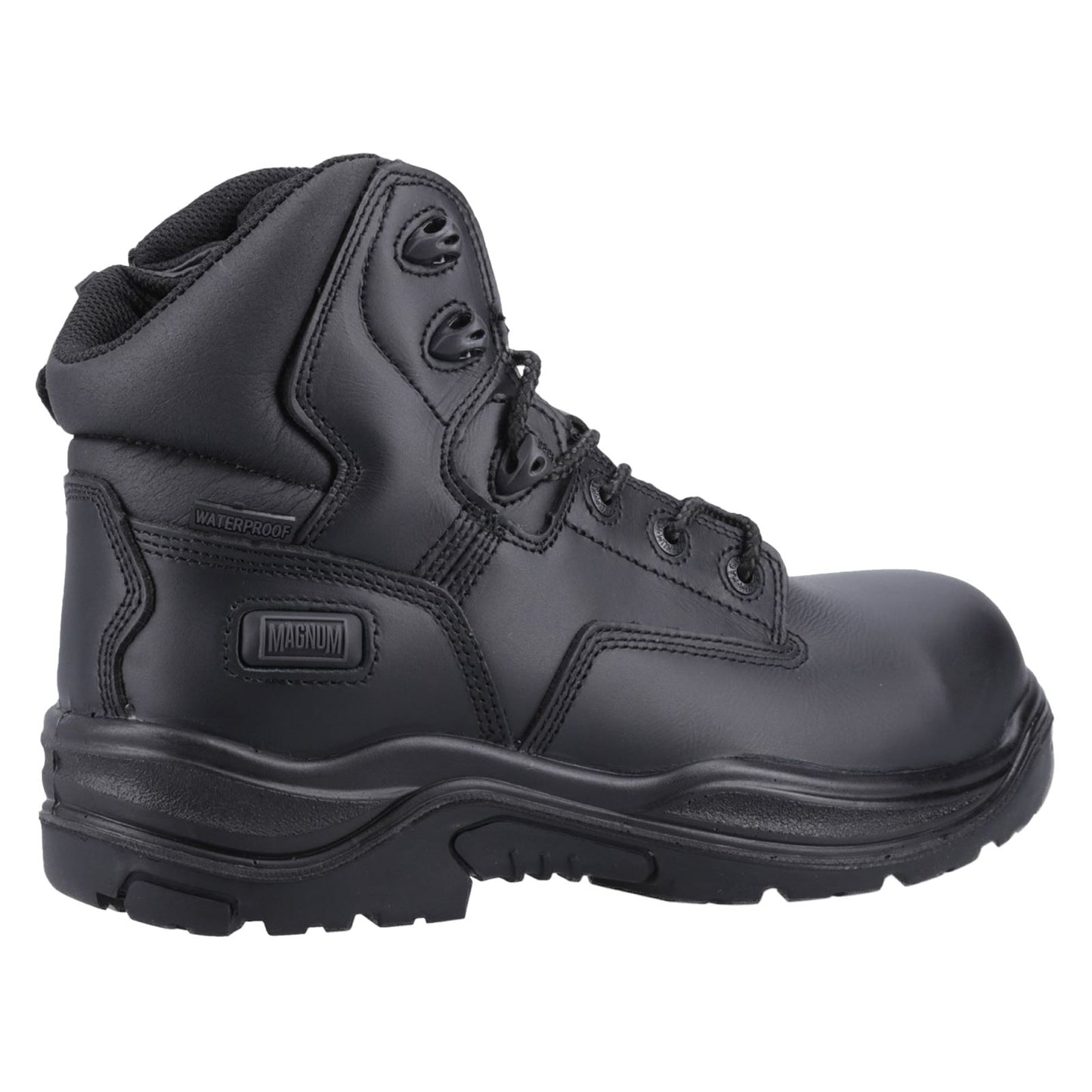 Magnum Unisex Responder Side-Zip CT CP WP Uniform Safety Boot in Black