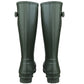 Hunter Men's Original Side Adjustable Wellington Boots in Dark Olive