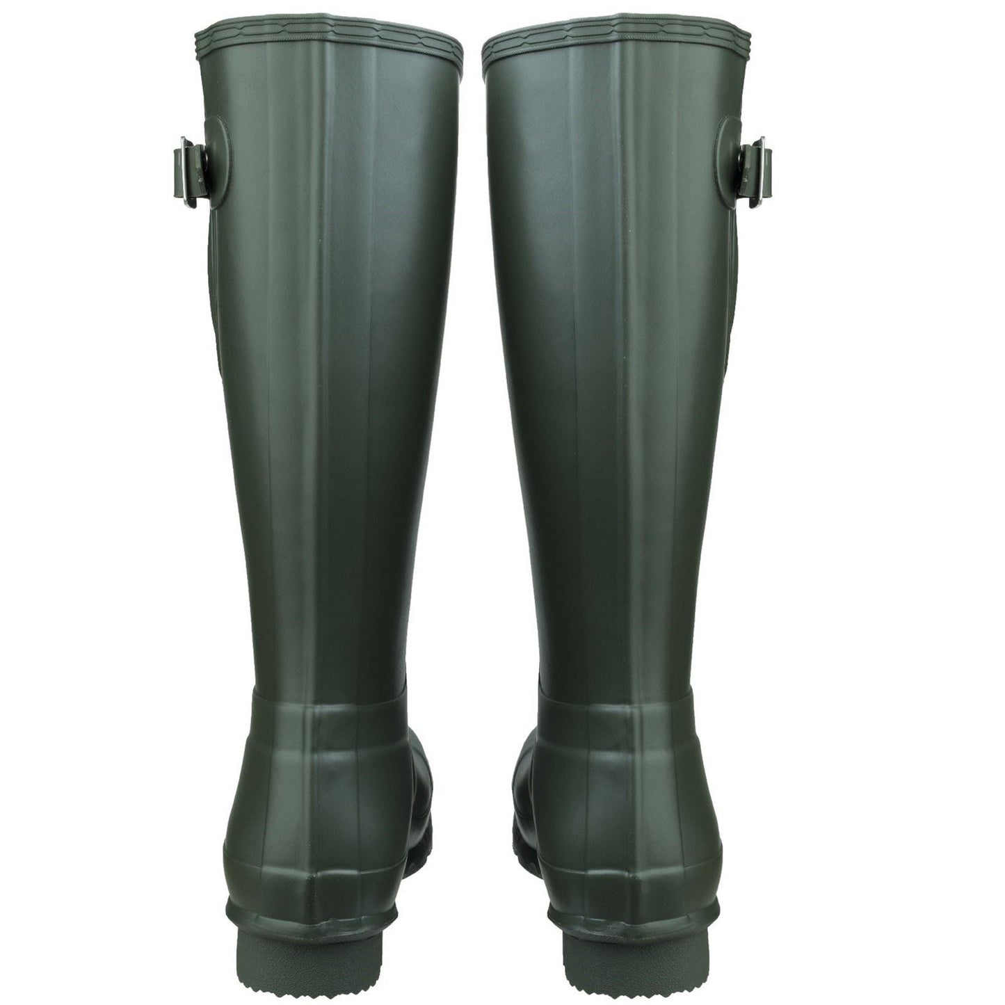 Hunter Men's Original Side Adjustable Wellington Boots in Dark Olive