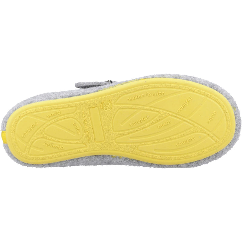 Hush Puppies Good 90% Recycled RPET Polyester Women's Grey Slippers