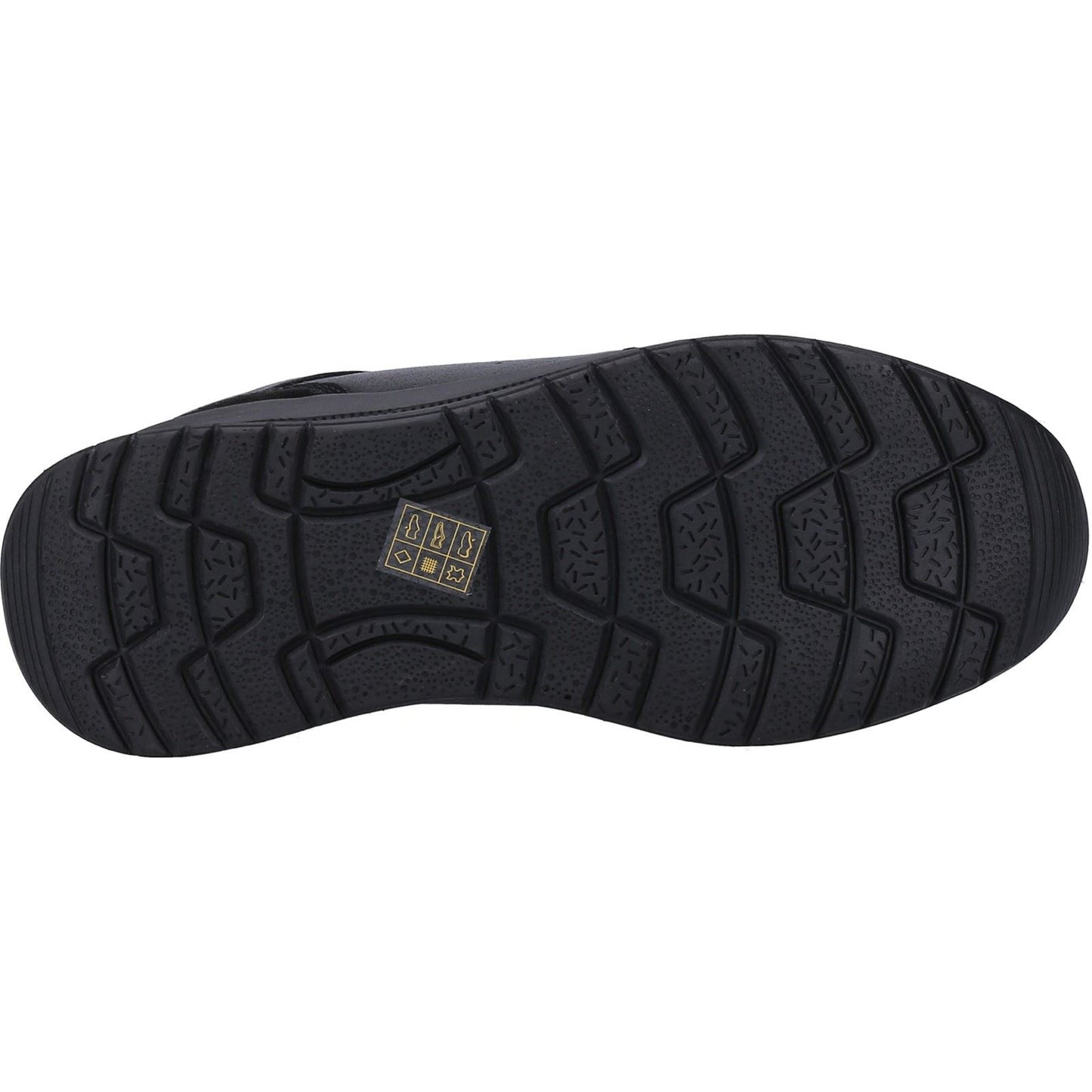 Hush Puppies Men's Joseph Shoe in Black Leather