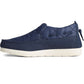 Sperry Women's Moc-Sider Nylon Slip On in Navy