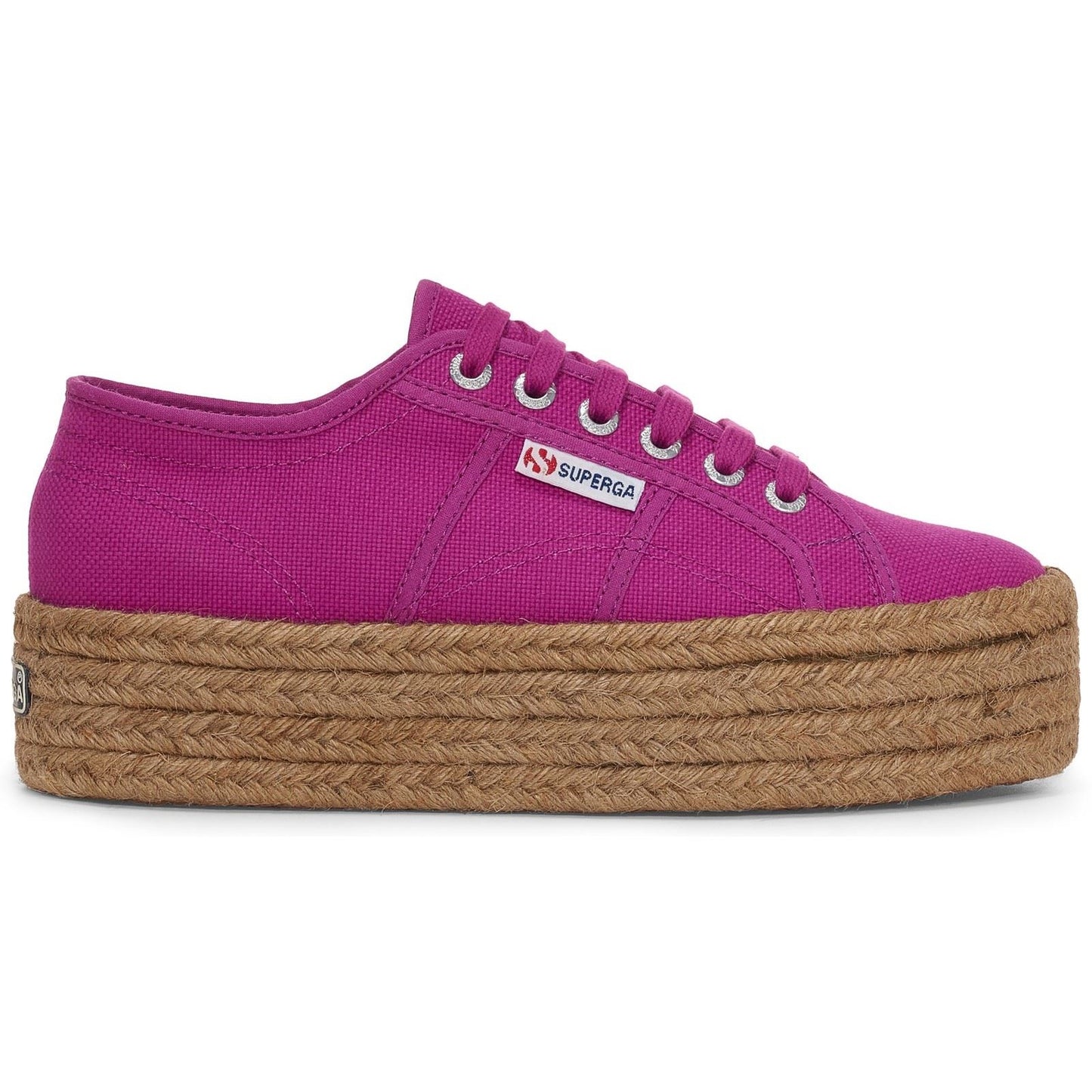 Superga Women's 2790 Rope Shoe in Violet Purple