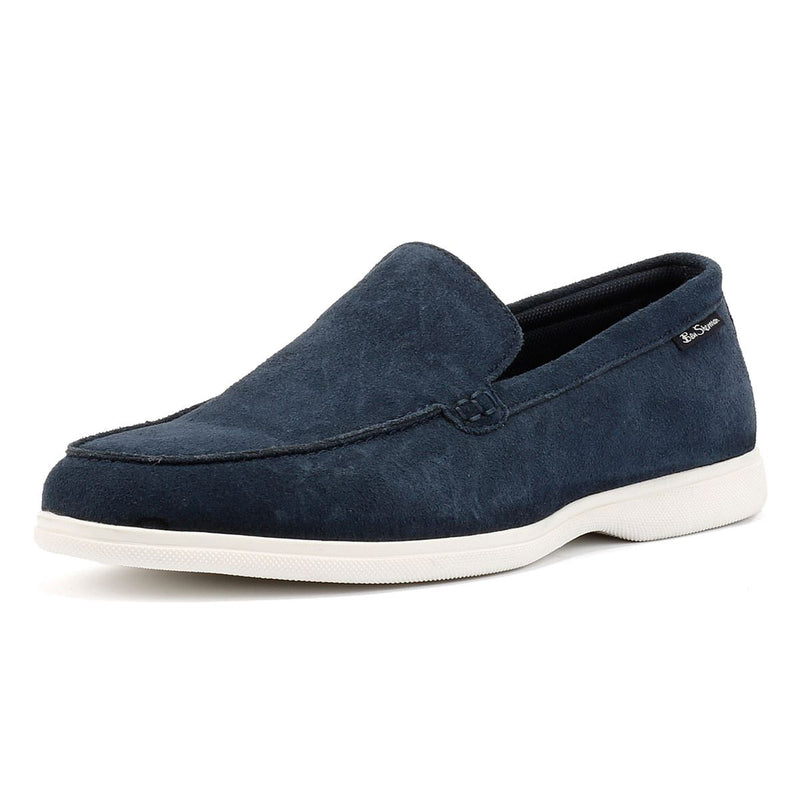 Ben Sherman Amarillo Suede Men's Navy Loafers