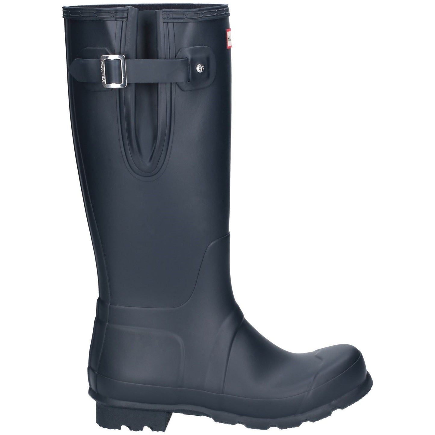 Hunter Men's Original Side Adjustable Wellington Boots in Navy