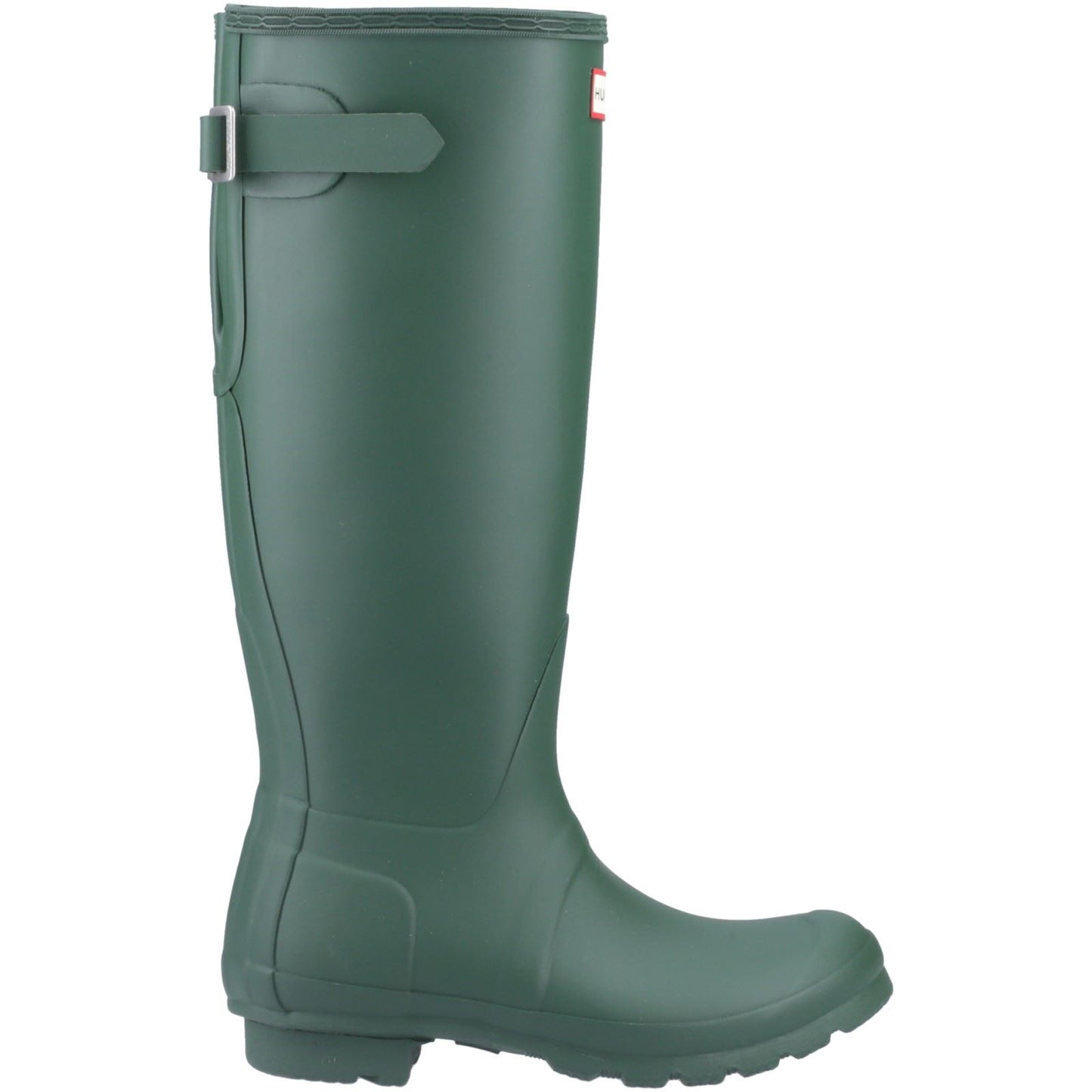Hunter Women's Original Tall Back Adjustable Wellington Boots in Green