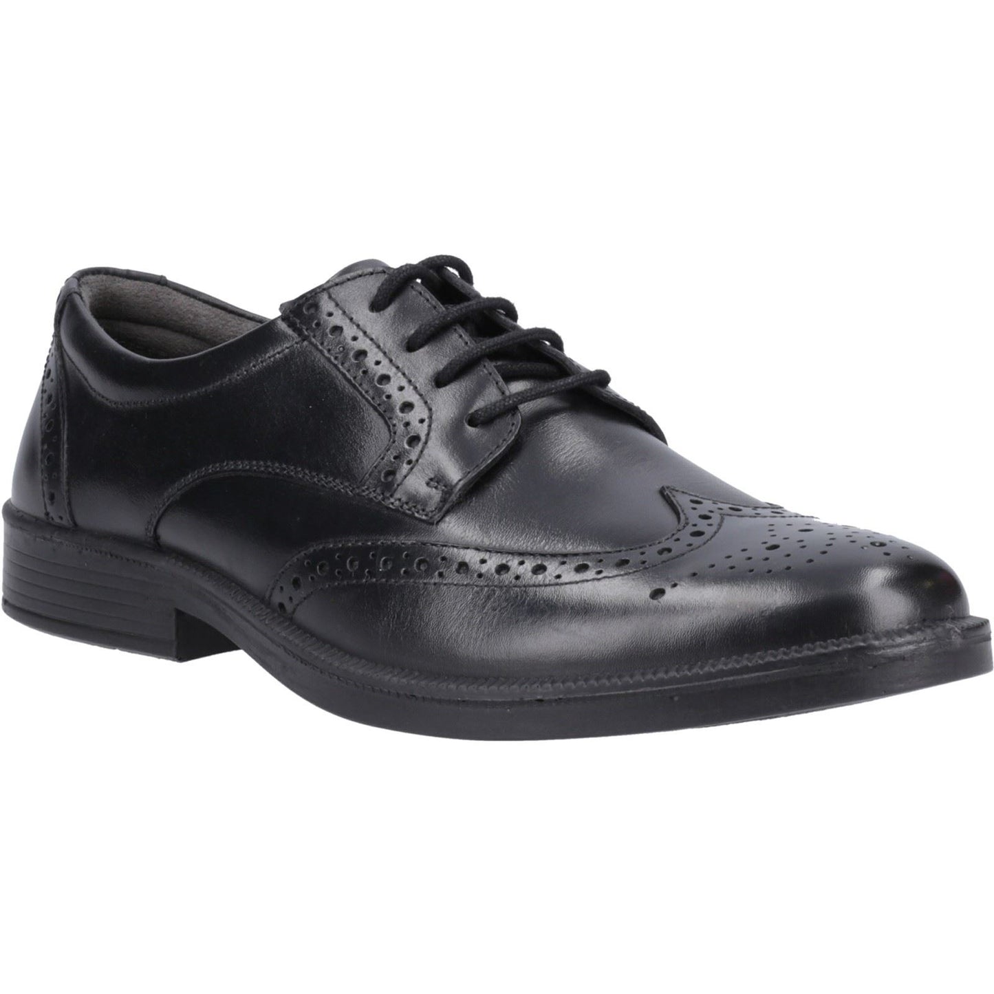 Hush Puppies Men's Nolan Brogue in Black