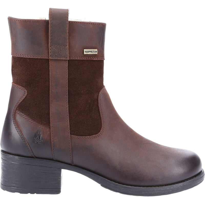 Hush Puppies model Saskia Boot Female in Brown – SavvyTreads