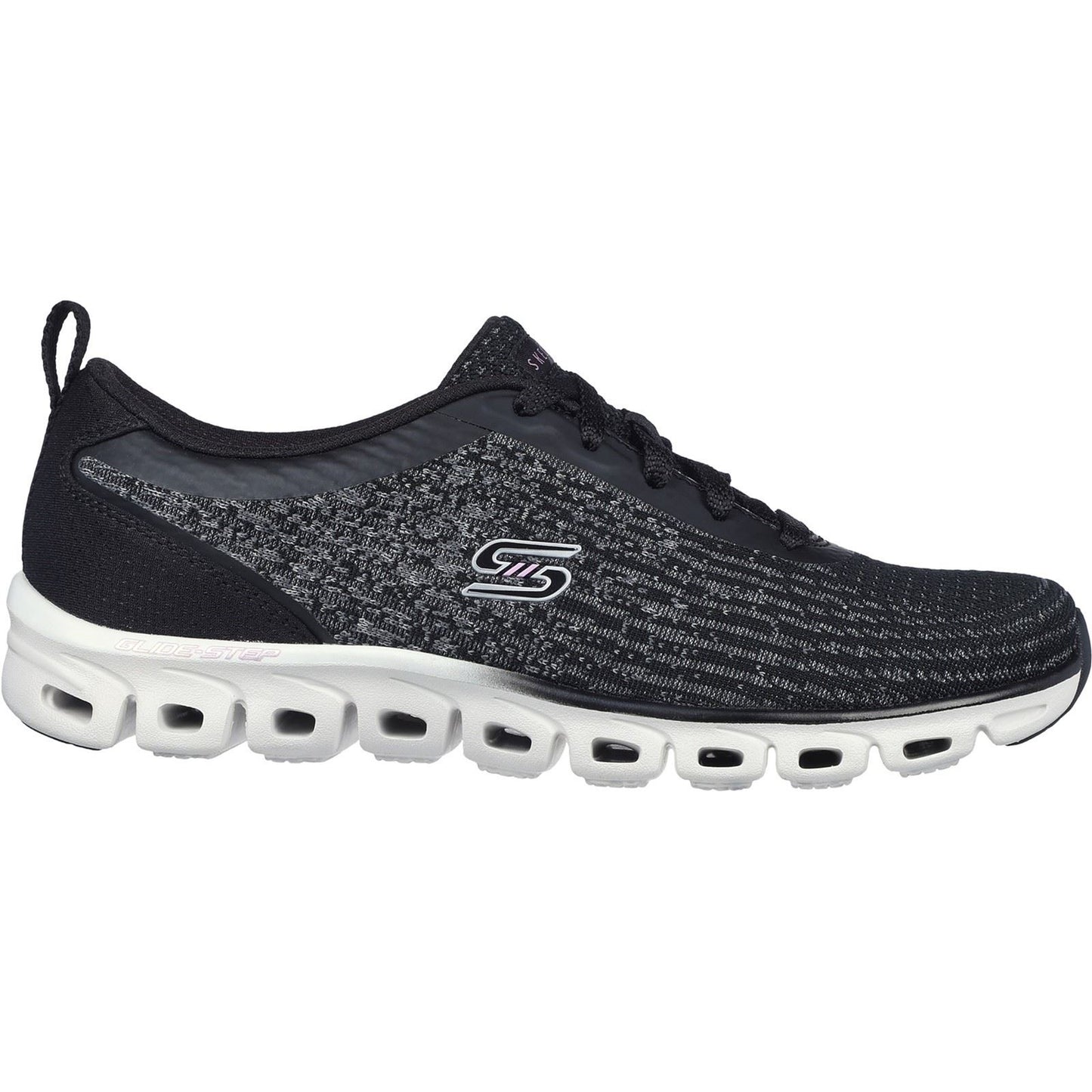 Skechers Women's Glide-Step Head Start Shoes in Black